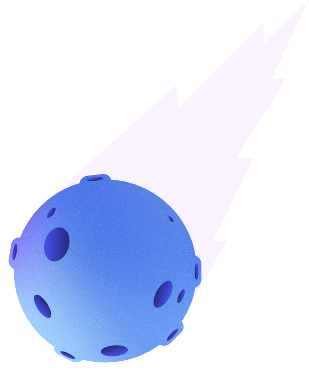 Meteorito de diseño web