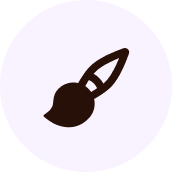 Icono de un pincel