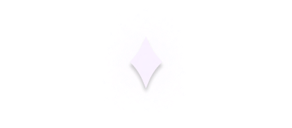 Divisor con un rombo brillante en medio